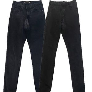 Black skinny jeans bundle